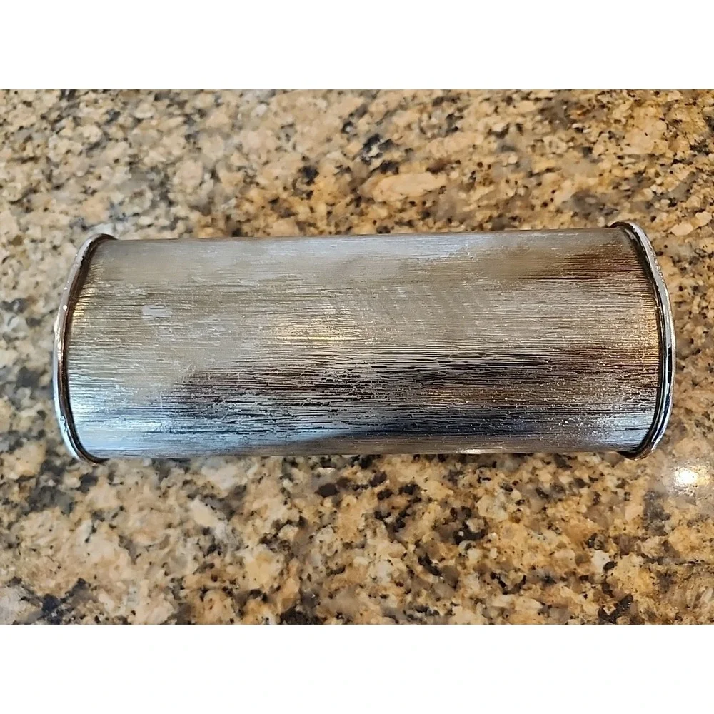 Vintage Hand-Held  Burrito Gold‎ Tone Rhinestones Clutch